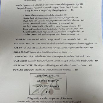 Ledford House - Menu - French Near Me - Albion, California Ledford House - Menu - French Near Me - Albion, California
