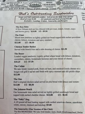 Menu photo 4 Hub Stacey's At the Point Pensacola, FL Menu photo 4 Hub Stacey's At the Point Pensacola, FL