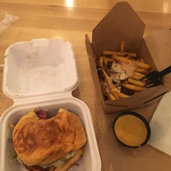 PINCHO - Perfecto burger with cajun fries! - Burgers Near Me - Miami, Florida