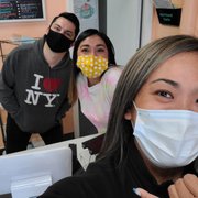 Photo of Cloud 9 Yogurt House - San Diego, CA, United States. My new buddies Jorge & Becky! Super friendly!!