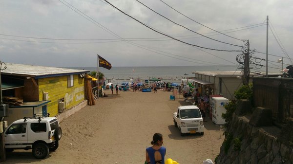 Kamakura Yuigahama Beach by null