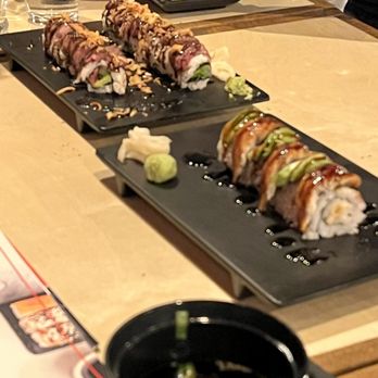 Golden Gai - a sushi platter on a wooden table - Sushi Bars Near Me - Chicago, Illinois Golden Gai - a sushi platter on a wooden table - Sushi Bars Near Me - Chicago, Illinois