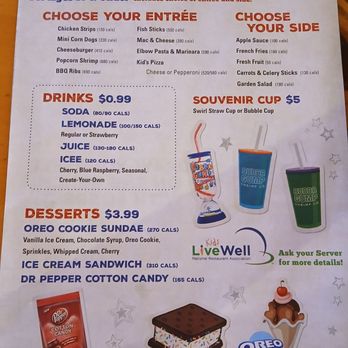 Bubba Gump Shrimp - New menu with updated prices. - Seafood Near Me - Long Beach, California