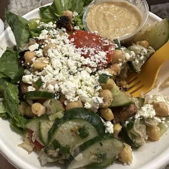 Gusto - Tahini cucumber feta bowl rice/salad - New American Near Me - Buford, Georgia