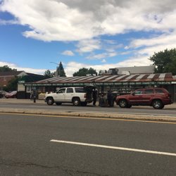R& M Food Market - It's located on Main Street at the corner of 76 Avenue