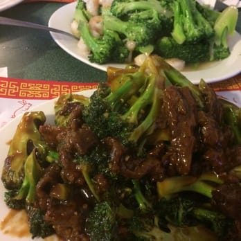 Kowloon Chinese - Beef and broccoli and shrimp and broccoli. - Chinese Near Me - Indio, California