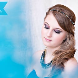 Blush Beauty Room - Flawless makeup, no skin retouching needed on these portraits!