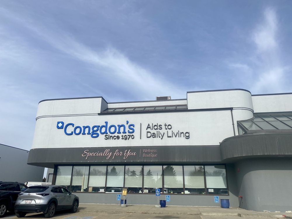 CONGDON’S AIDS TO DAILY LIVING Updated June 2024 12310550 Mayfield Rd NW, Edmonton, Alberta