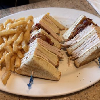 Pandora Diner - fries; turkey club - Diners Near Me - Mount Holly, New Jersey