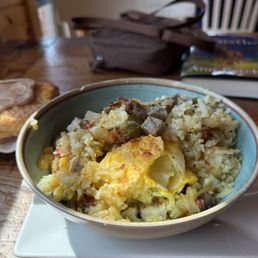 Breakfast Bowl and Cinnamon Pop-tart