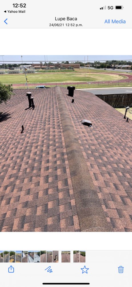 Slide of Baca Roofing