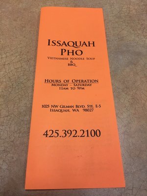 Issaquah Pho Restaurant by null
