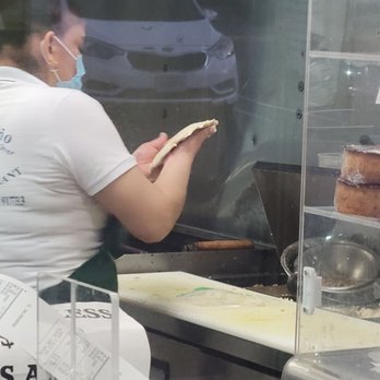 El Salvadoreno - Look at the size of the pupusa - Salvadoran Near Me - El Monte, California El Salvadoreno - Look at the size of the pupusa - Salvadoran Near Me - El Monte, California
