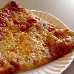 Ed and Murphy's 501 Pizza - Cheese Pizza Slice (reheated)