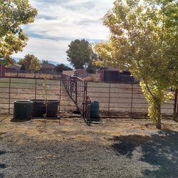 R Sharp Acres Horse Boarding and Riding Equestrian Heaven - Example of an outdoor pen.