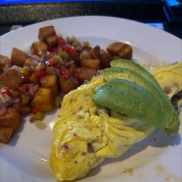 Vegetarian Omelette with Avocado ! Great ! Vegetarian Omelette with Avocado ! Great !