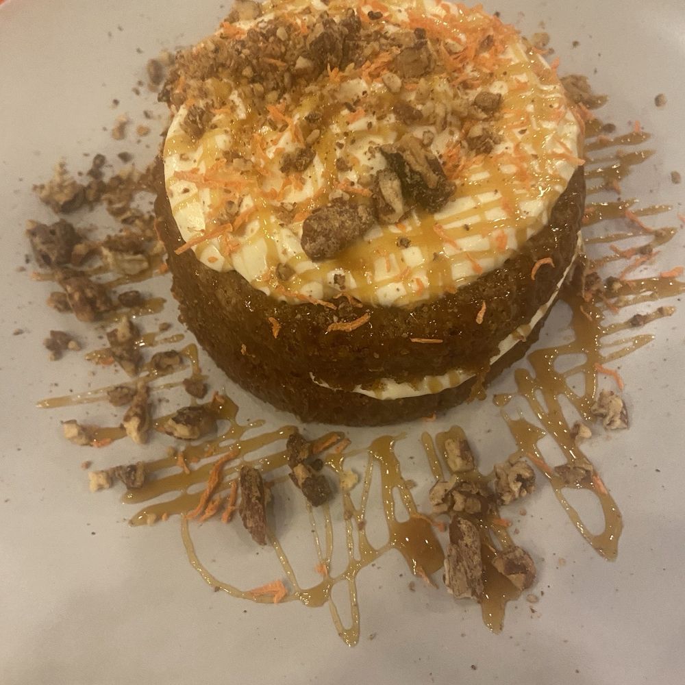 Grind - 1/11/25 Carrot cake- not very sweet cream cheese icing- looked better than tasted - Cocktail Bars Near Me - Boyertown, Pennsylvania