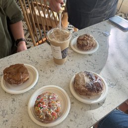 iced Honey Cinnamon Cold Brew, Vanilla Carnival, Churro, Maple Bacon, Bourbon Caramel iced Honey Cinnamon Cold Brew, Vanilla Carnival, Churro, Maple Bacon, Bourbon Caramel