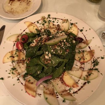 Luna Restaurant - Spinach & apple salad - Italian Near Me - Concord, California