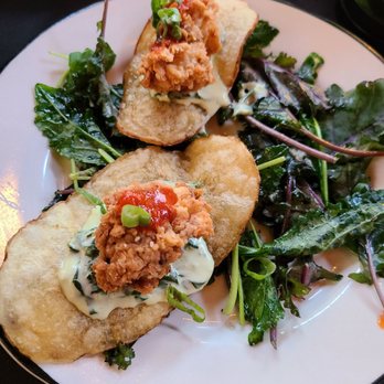 Moonshine Grill - The fried oyster appetizer special . - Southern Near Me - Austin, Texas Moonshine Grill - The fried oyster appetizer special . - Southern Near Me - Austin, Texas