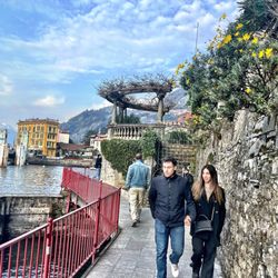 Albergo Olivedo - Hotel Olivedo in the background