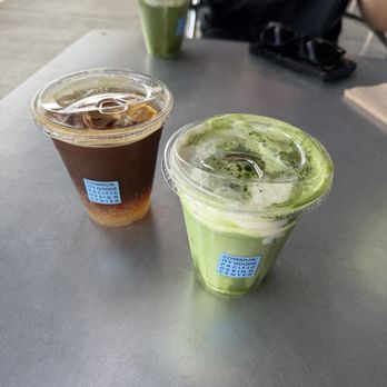 Community Goods - Matcha eispanner, yuzu sparking coffee - Coffee & Tea Near Me - West Hollywood, California