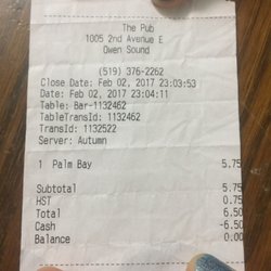 The Pub - The can of Palm Bay that made a girl cry
