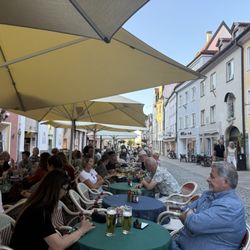 Restaurant seating.