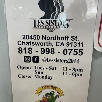 Les Sisters' Southern Kitchen - Cajun/Creole Near Me - Winnetka, California