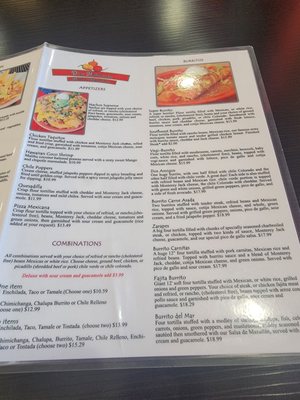 Menu photo 1 Don Habanero Colusa, CA