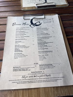 The Midnight Shift Restaurant & Bar by null