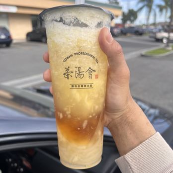 TP Tea - Pineapple ice tea with QQ noodles and Tea jelly - Bubble Tea Near Me - Cerritos, California TP Tea - Pineapple ice tea with QQ noodles and Tea jelly - Bubble Tea Near Me - Cerritos, California