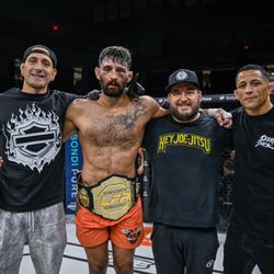 Express Auto Insurance - "AND NEW!  So proud of our coach Joe Kropschot on capturing the LFA Middleweight World Title at #LFA226! A massive win for Joe and the who