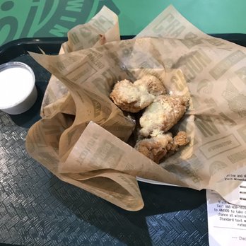 Wingstop - I got the garlic boneless - Chicken Wings Near Me - Los Angeles, California