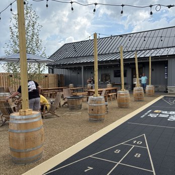 Paws On Tap - Shuffleboard in backyard - Wine Bars Near Me - Whitestown, Indiana Paws On Tap - Shuffleboard in backyard - Wine Bars Near Me - Whitestown, Indiana