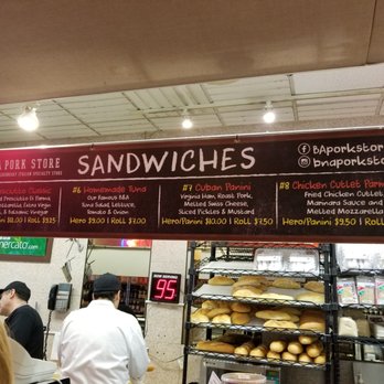 B & A Pork Store - Sandwiches - Meat Shops Near Me - Brooklyn, New York