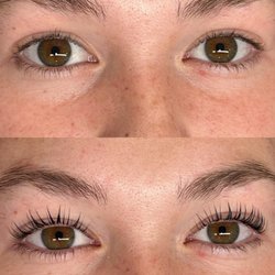 Beauty Rituals Studio - Korean lash lift before and after