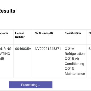 Manring Heating & Air - Their license - Heating & Air Conditioning/HVAC Near Me - Las Vegas, Nevada Manring Heating & Air - Their license - Heating & Air Conditioning/HVAC Near Me - Las Vegas, Nevada