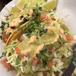 Tacos Dorados de Pescado / Crispy Fish Tacos