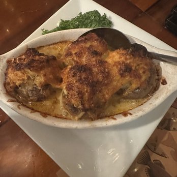 The Fish House - Crab mushroom stuffed - Seafood Near Me - Key Largo, Florida The Fish House - Crab mushroom stuffed - Seafood Near Me - Key Largo, Florida