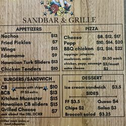 Courts - Menu