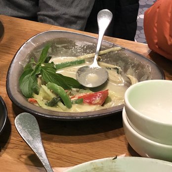 Fern Thai on Main - Green curry - Thai Near Me - Bellevue, Washington