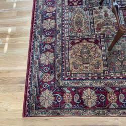 Fibra - Repaired edge with fringe removed.