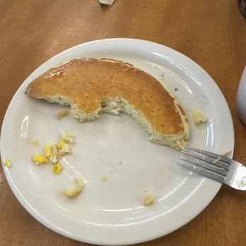The Avocado House - Pancake that is almost finished, very good! - American Near Me - Chino, California The Avocado House - Pancake that is almost finished, very good! - American Near Me - Chino, California