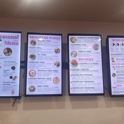 Kailani Poke - Menu