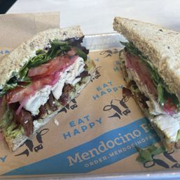 Turkey club delicious and very large Turkey club delicious and very large