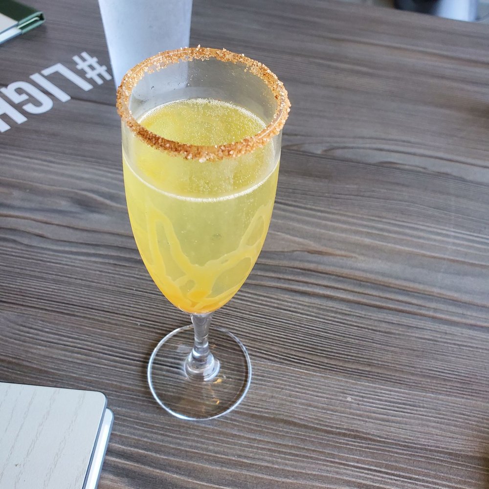 Drive Shack - Apple cider mimosa - Golf Near Me - Raleigh, North Carolina Drive Shack - Apple cider mimosa - Golf Near Me - Raleigh, North Carolina