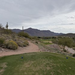 Sidewinder Golf Course - All the tee boxes. Garbage