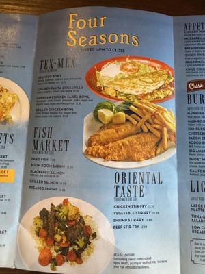 Menu photo 3 Four Seasons Dining & Pancake House Bremen, IN