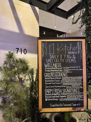 Menu photo 1 1 Kitchen Nashville, TN Menu photo 1 1 Kitchen Nashville, TN